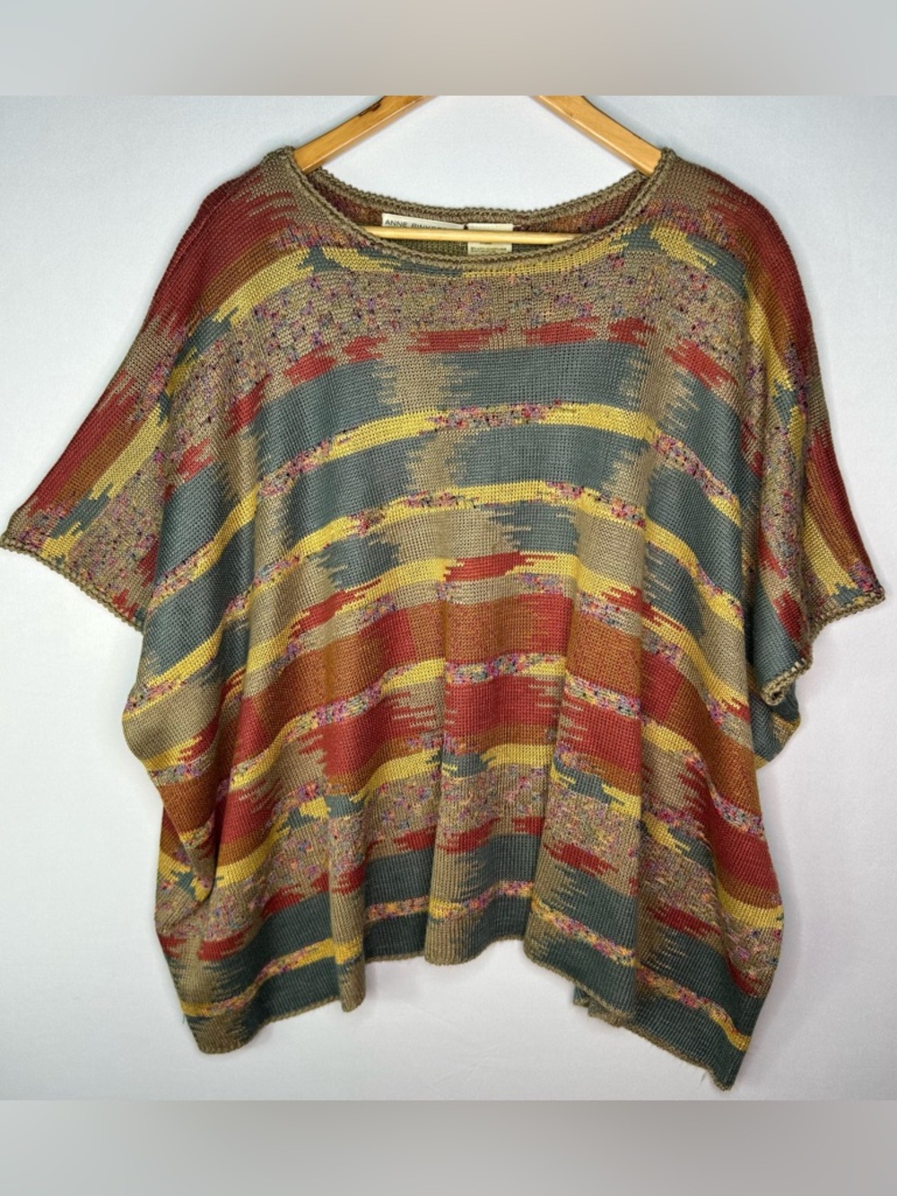 Vintage Poncho Sweater